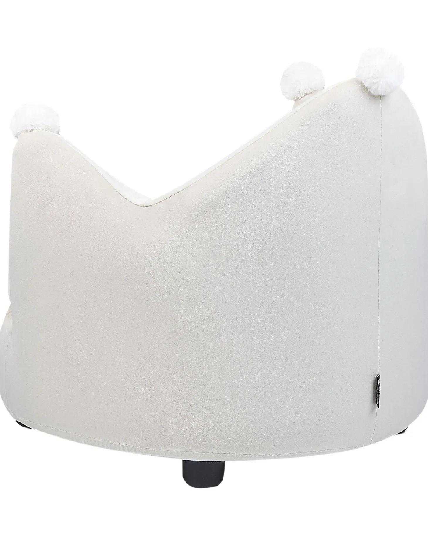 Børnelænestol Krone VEGA Velour Lys Beige