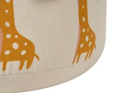 Børnepuf KARTEE Bomuld Beige