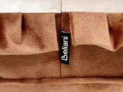 Børnepuf MAROT Velour Brun