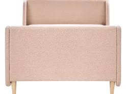 Børneseng Boucle LAYE 90 x 200 cm Beige