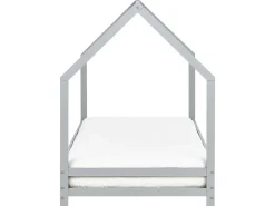 Børneseng Hus Fyretræ APPY 90 x 200 cm Grå