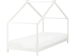 Børneseng Hus Fyretræ ORLU 90 x 200 cm Hvid