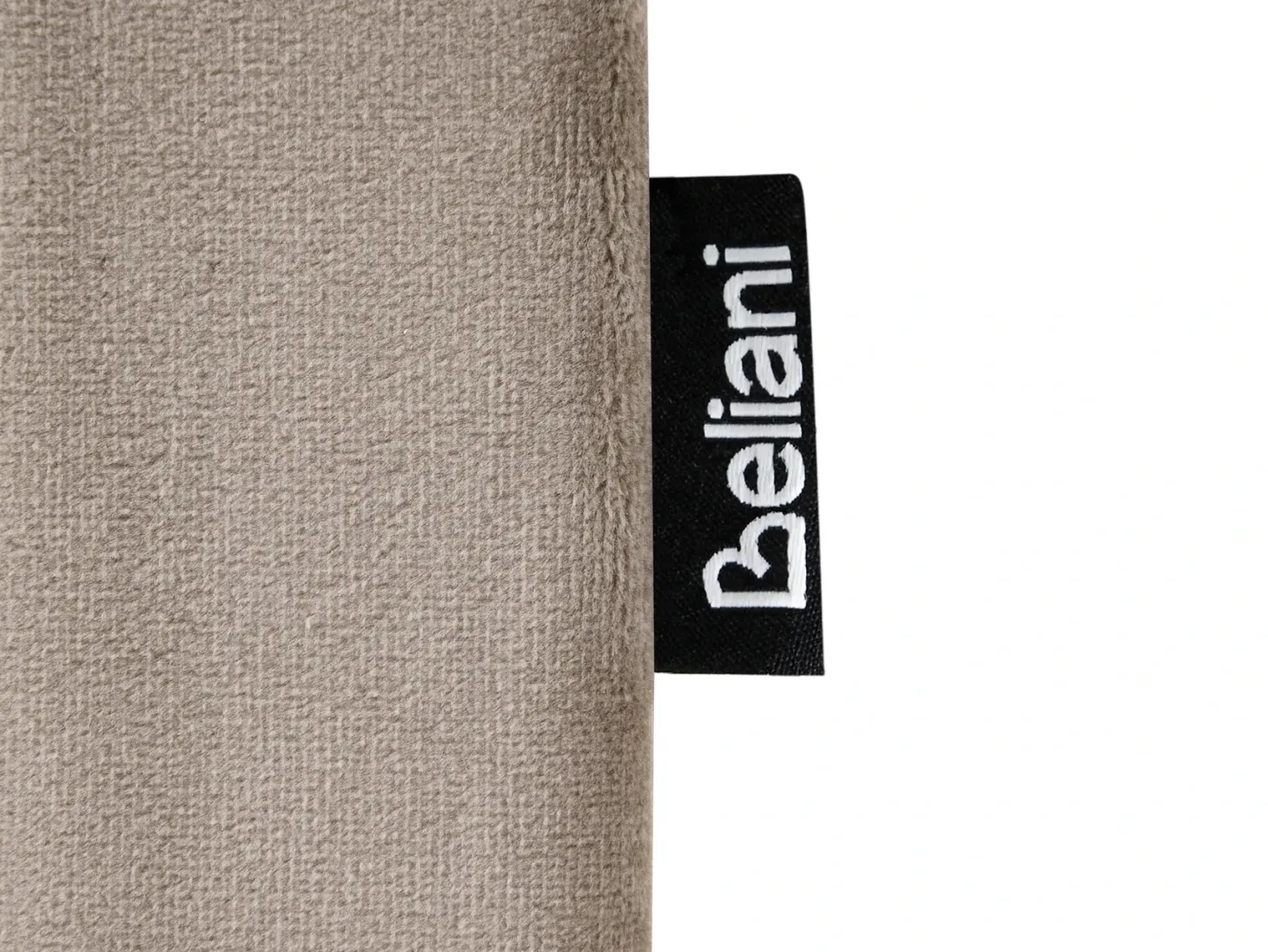Børneseng Hus Velour KERVAN 90 x 200 cm Brungrå