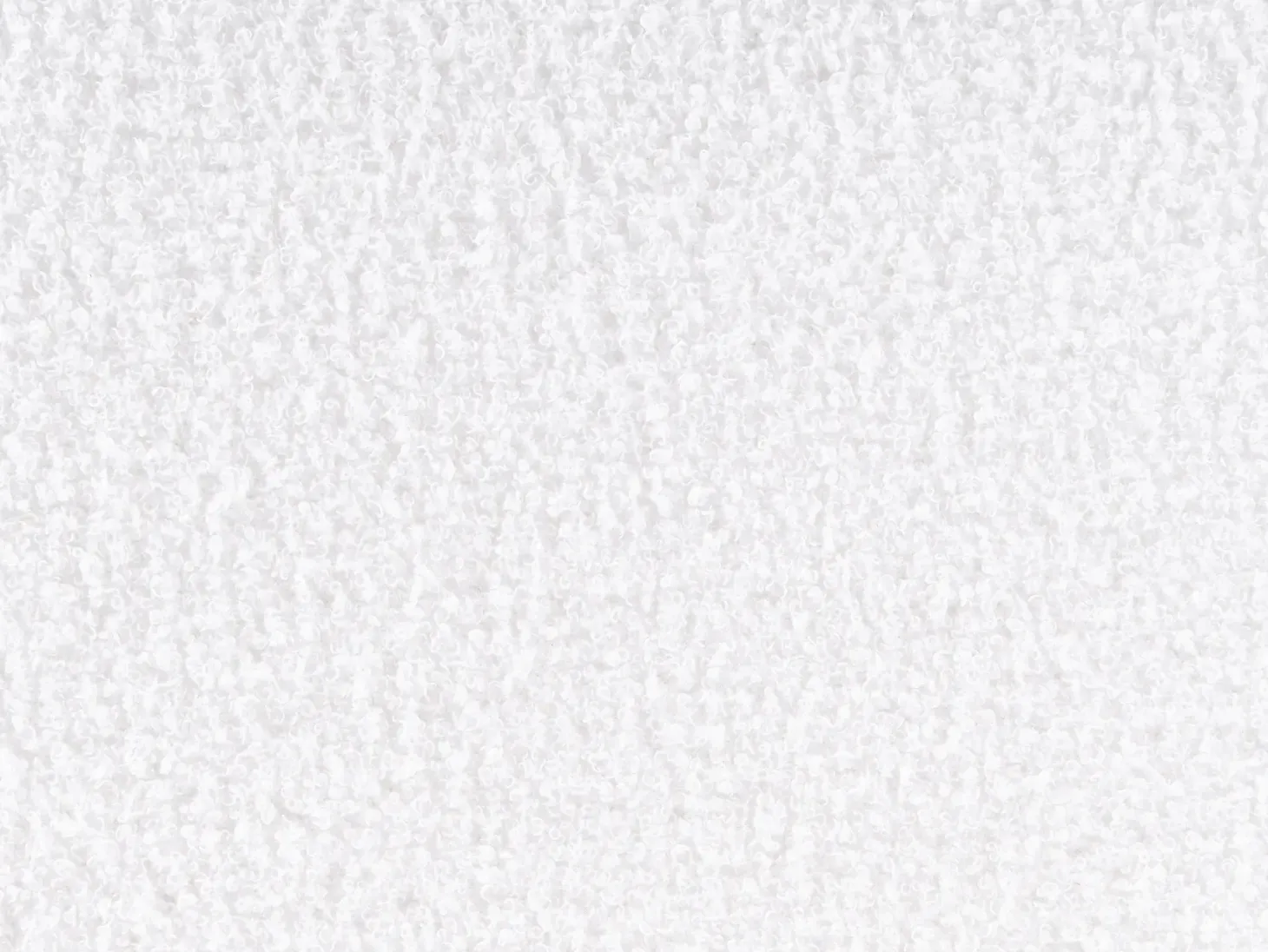 Børneseng Kanin Boucle PERROS 90 x 200 cm Cremehvid