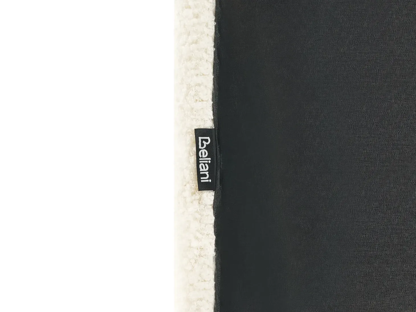 Børneseng Sky Boucle BELLEVUE 90 x 200 cm Cremehvid