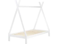 Børneseng Tipi Fyretræ DEVAY 90 x 200 cm Hvid