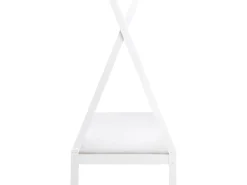 Børneseng Tipi Fyretræ DEVAY 90 x 200 cm Hvid