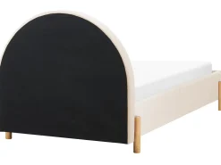 Børneseng Velour ANET 90 x 200 cm Beige