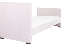 Børneseng Velour TEENIE 90 x 200 cm Pastellrosa