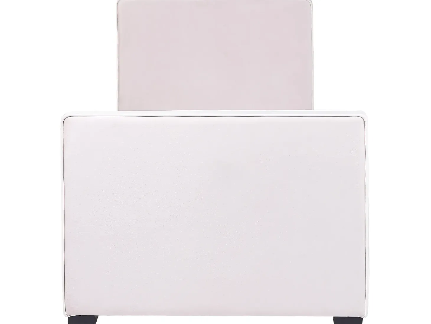 Børneseng Velour TEENIE 90 x 200 cm Pastellrosa