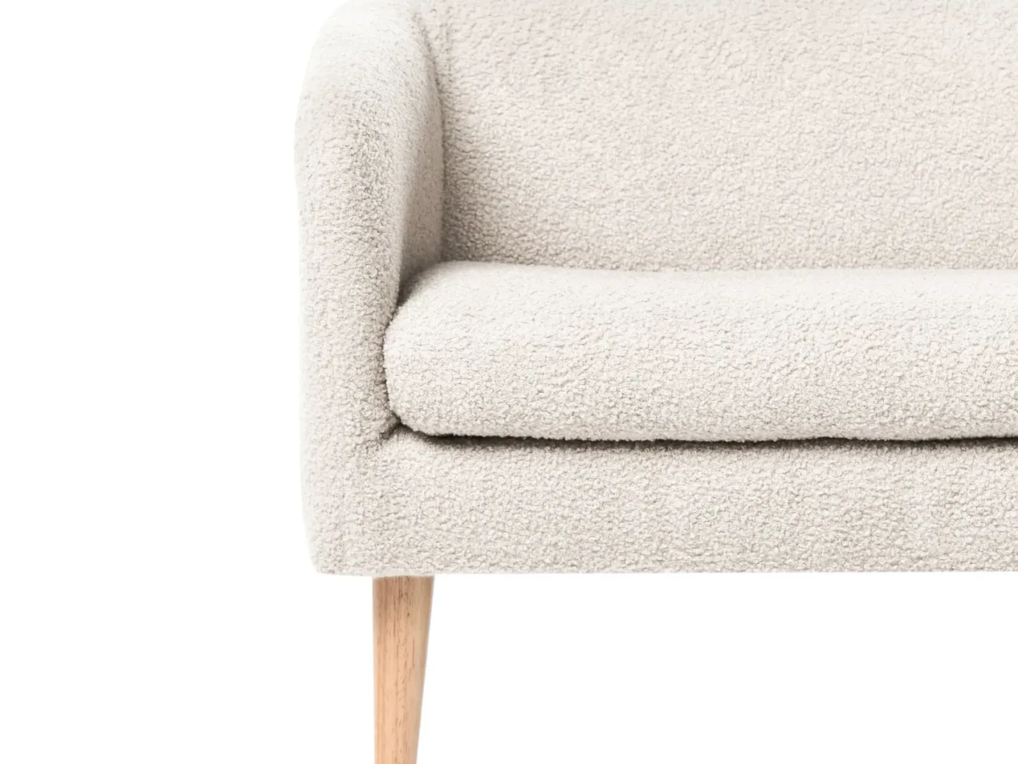 Børnesofa DAGALI Boucle Beige