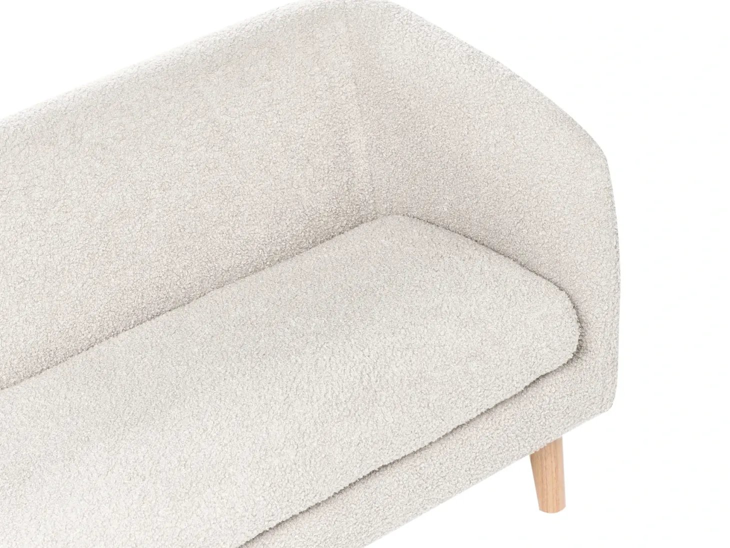 Børnesofa DAGALI Boucle Beige