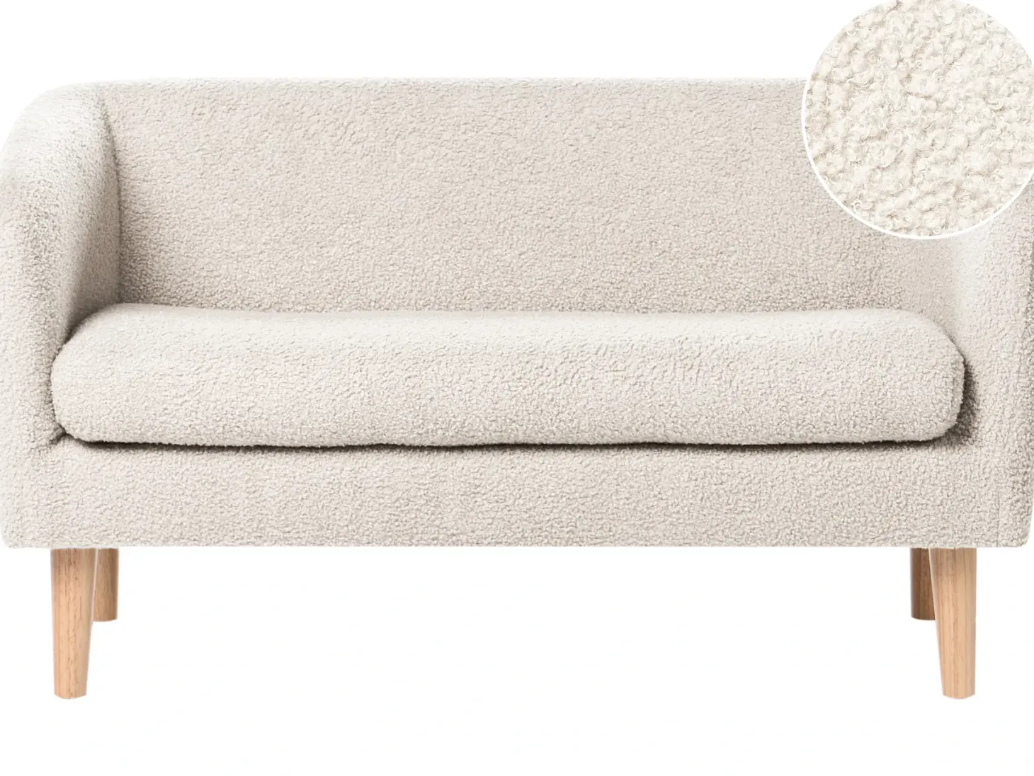 Børnesofa DAGALI Boucle Beige