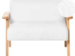 Børnesofa LALMO Boucle Hvid