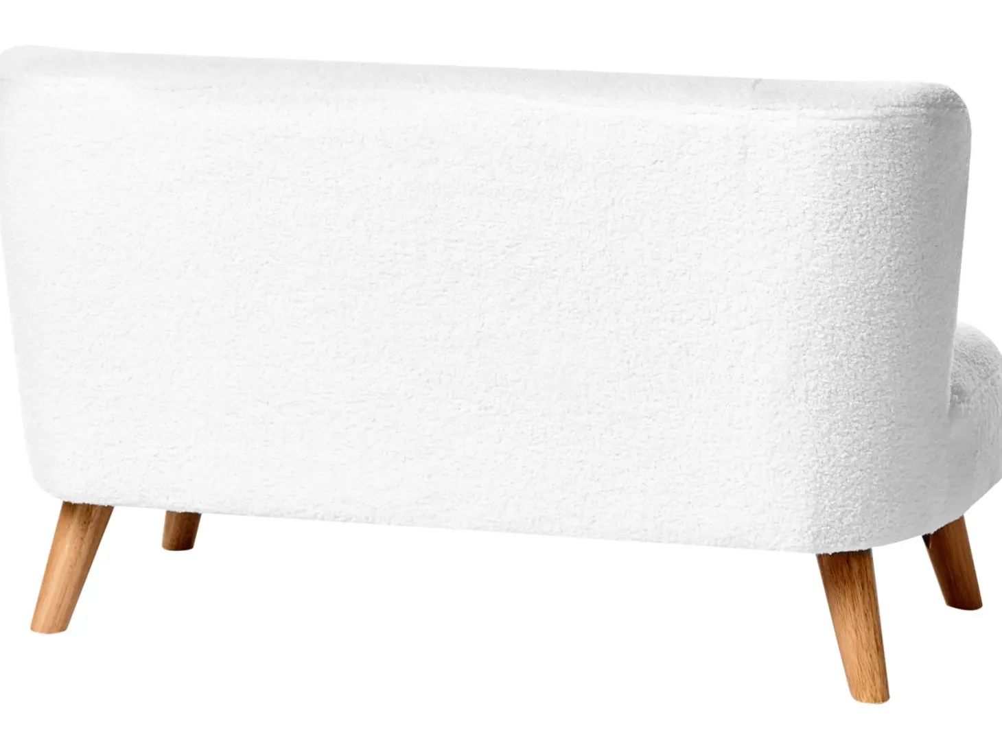 Børnesofa LOTE Boucle Hvid