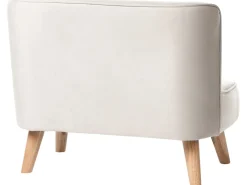 Børnesofa RISBY Velour Beige