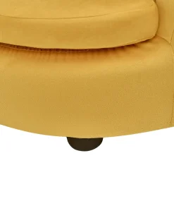 Børnestol Krone VEGA Velour Gul