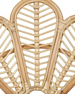 Børnestol med påfugledesign FLORENTINE II Rattan Naturlig