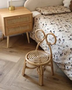 Børnestol MIRTIA Rattan Naturlig