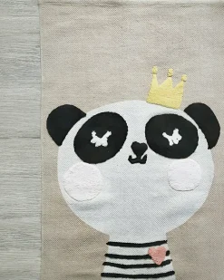 Børnetæppe BUNAN Beige 80 x 150 cm Bomuld