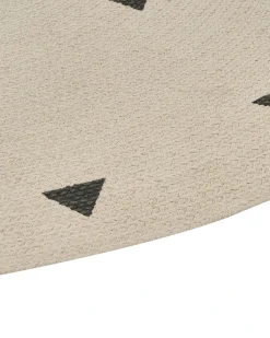 Børnetæppe DURG Beige ø 140 cm Bomuld