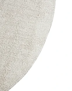 Børnetæppe HEART Beige ø 140 cm Bomuld