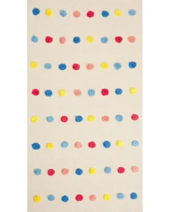 Børnetæppe LELES Beige 80 x 150 cm Bomuld