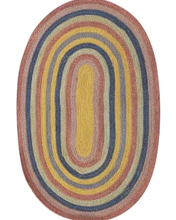 Børnetæppe PEREWI Multifarvet 70 x 100 cm Jute