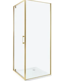 Brusekabine DARLI 70 x 70 x 185 cm Guld