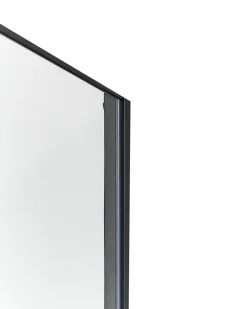Brusekabine DARLI 90 x 90 x 185 cm Sort