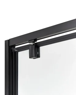 Brusekabine DARLI 90 x 90 x 185 cm Sort