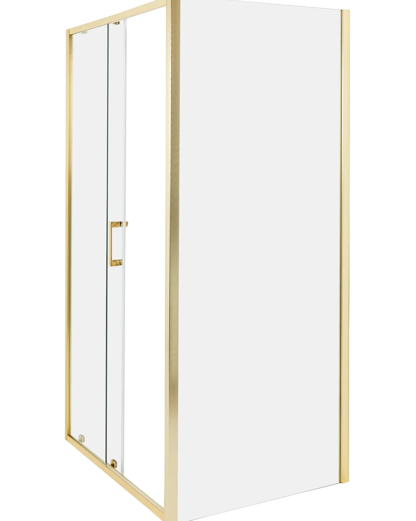 Brusekabine YORO 80 x 100 x 185 cm Guld