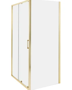 Brusekabine YORO 80 x 100 x 185 cm Guld