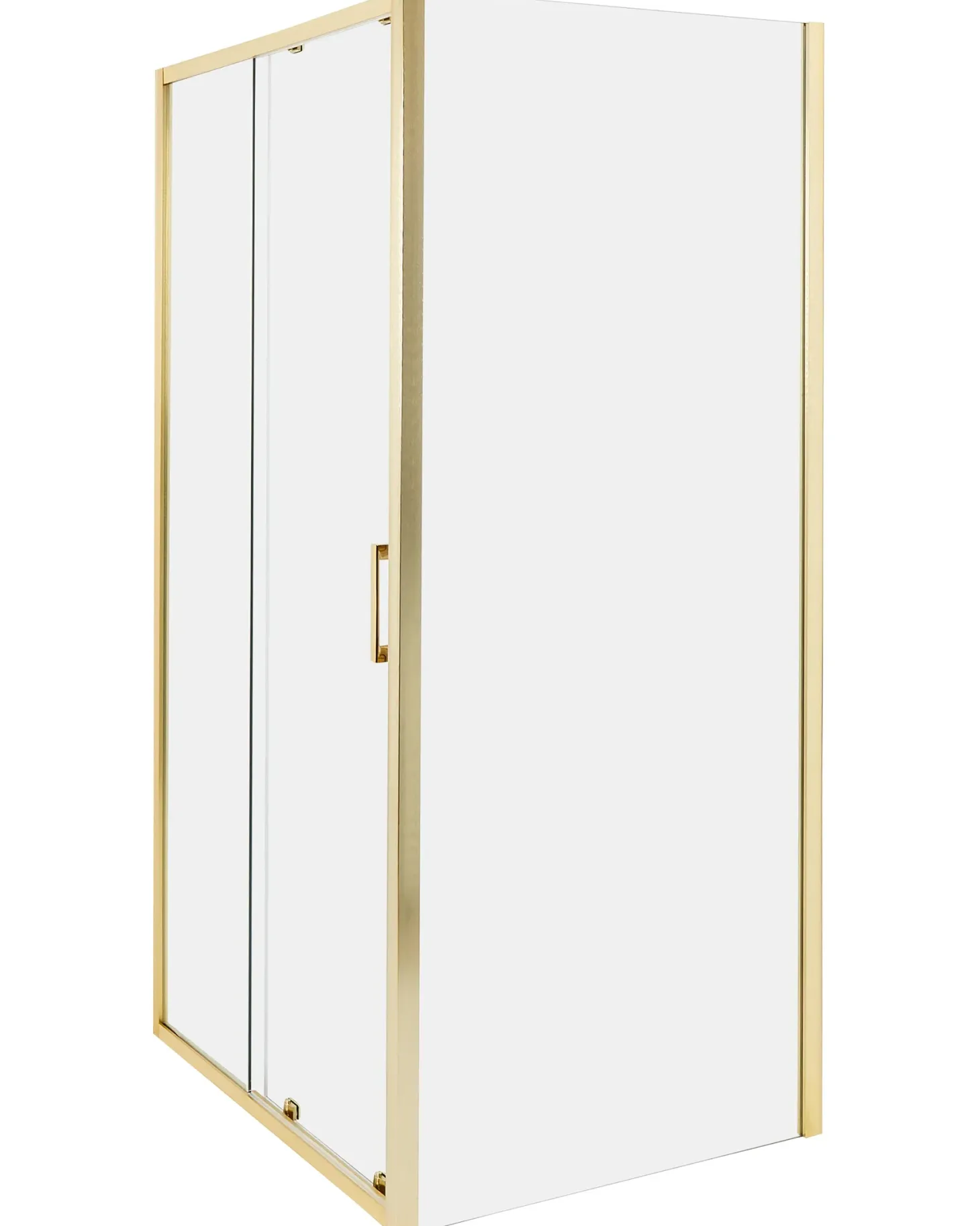 Brusekabine YORO 80 x 100 x 185 cm Guld