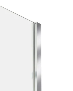 Brusekabine YORO 80 x 100 x 185 cm Sølv