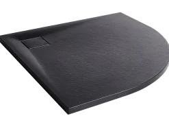 Brusekar PARON 80 x 80 x 3 cm Sort