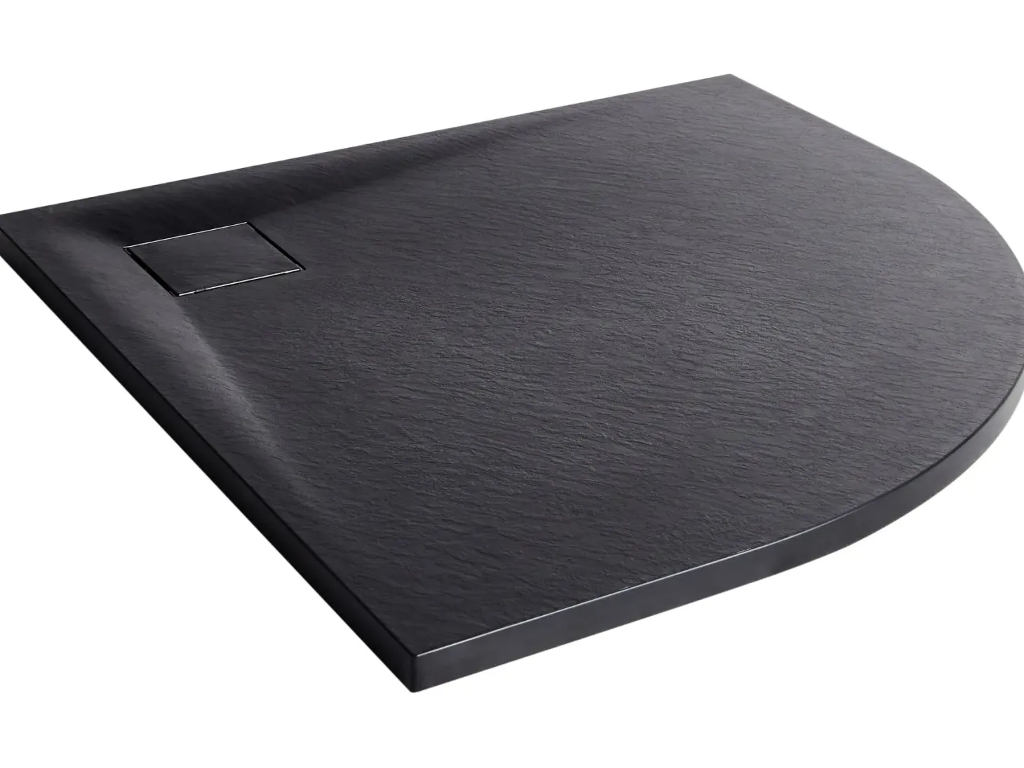 Brusekar PARON 80 x 80 x 3 cm Sort