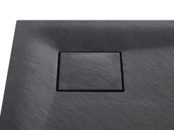 Brusekar PARON 80 x 80 x 3 cm Sort