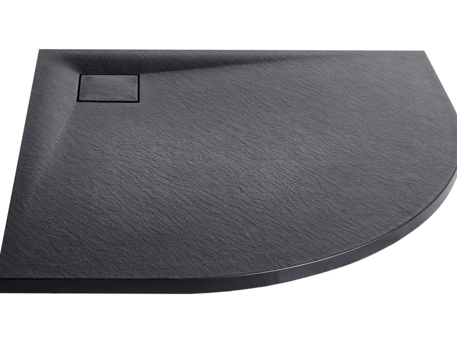 Brusekar PARON 80 x 80 x 3 cm Sort