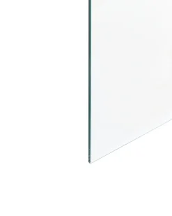 Brusevæg AHAUS 100 x 190 cm Sort