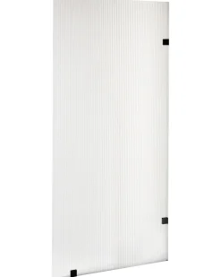 Brusevæg MAHUIDA 90 x 195 cm Transparent