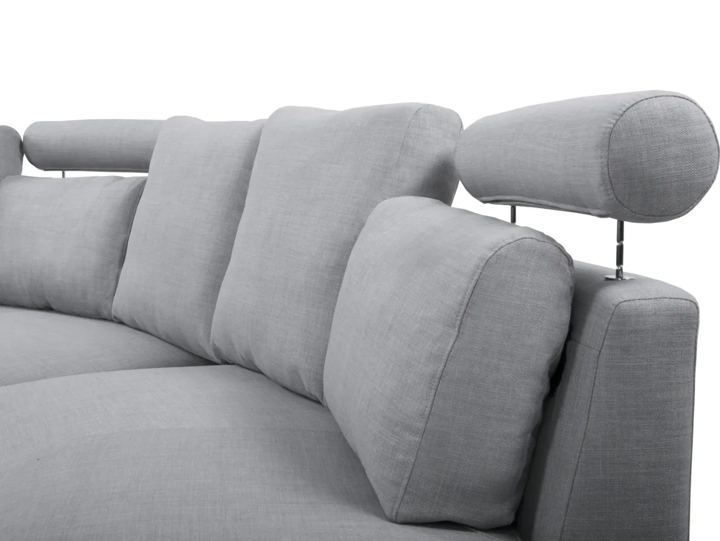Buet sofa 7 personers ROTUNDE Lysegrå