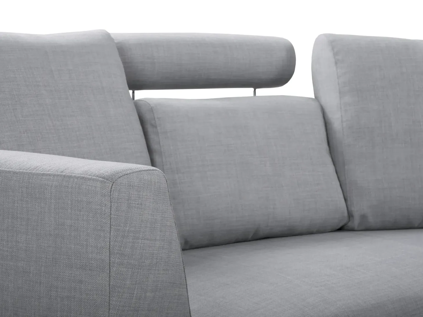 Buet sofa 7 personers ROTUNDE Lysegrå