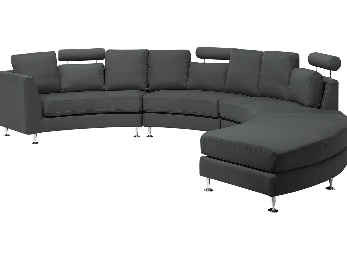 Buet sofa 7 personers ROTUNDE Mørkegrå