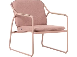 CALASCIO 4 personers Loungesæt med bord Brun Metal