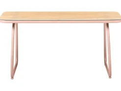 CALASCIO 4 personers Loungesæt med bord Lys Beige Metal