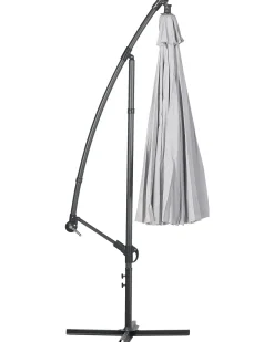 Cantilever parasol 268 cm CALABRIA II Lysegrå