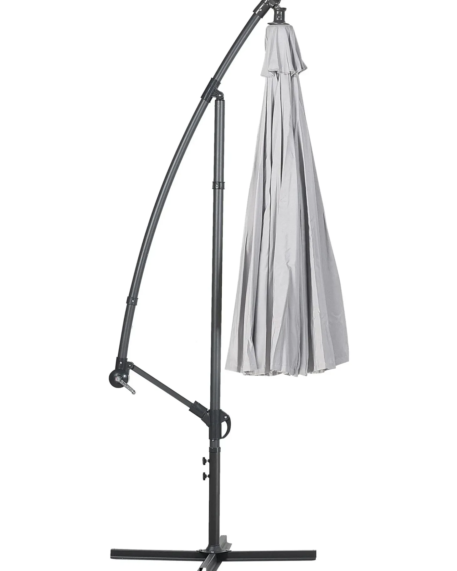 Cantilever parasol 268 cm CALABRIA II Lysegrå