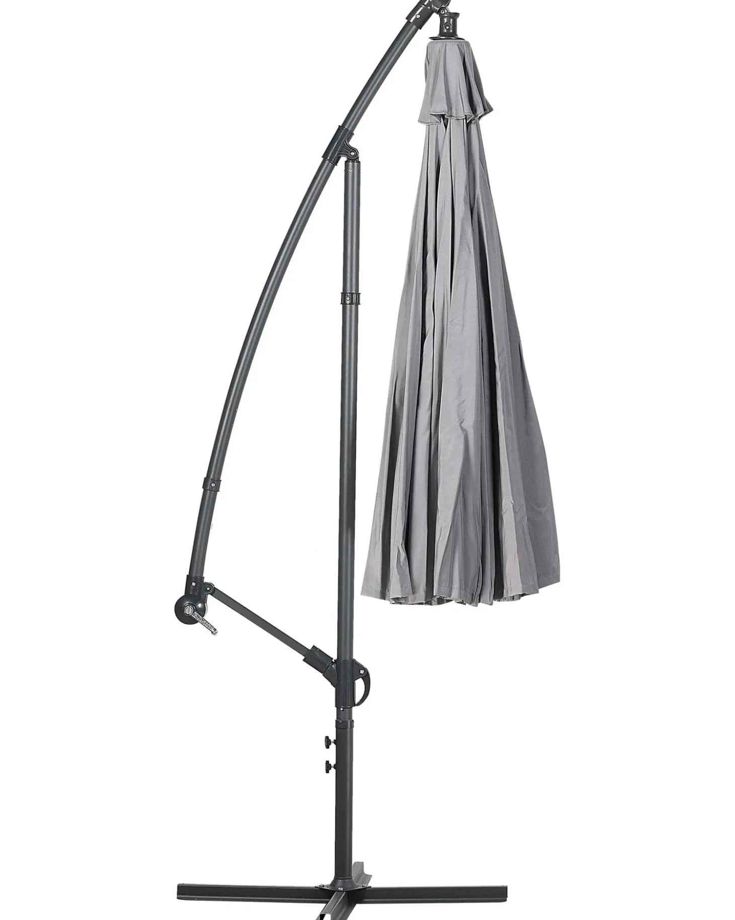 Cantilever parasol 268 cm CALABRIA II Mørkegrå