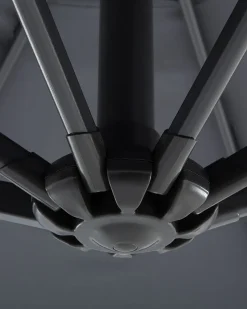 Cantilever parasol 300 cm RAVENNA Mørkegrå